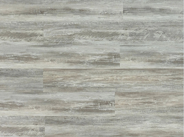 Blizzard SPC vinyl flooring, top view of the staggered plank pattern.