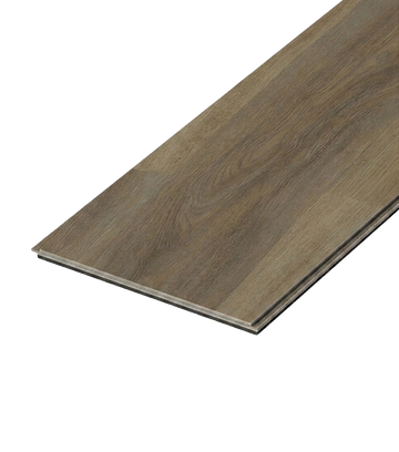 Cashmere SPC vinyl flooring, single plank shown at an angle.