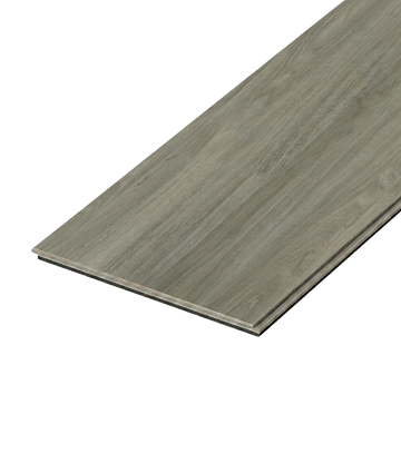 Cathedral SPC vinyl flooring, single plank shown at an angle.