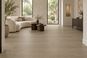 Canadian goose Laminate Flooring — TF8306-F — daytime living room. AI interior visualization based on original supplier finish photos.