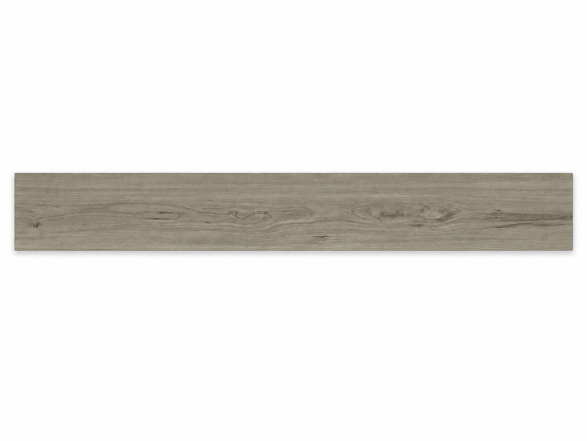 Illustrative plank showcase — Pebble Light Grey Waterproof SPC Vinyl Plank Flooring — TFSPC309-F. AI-assisted illustration; compare original supplier photos for actual finish.