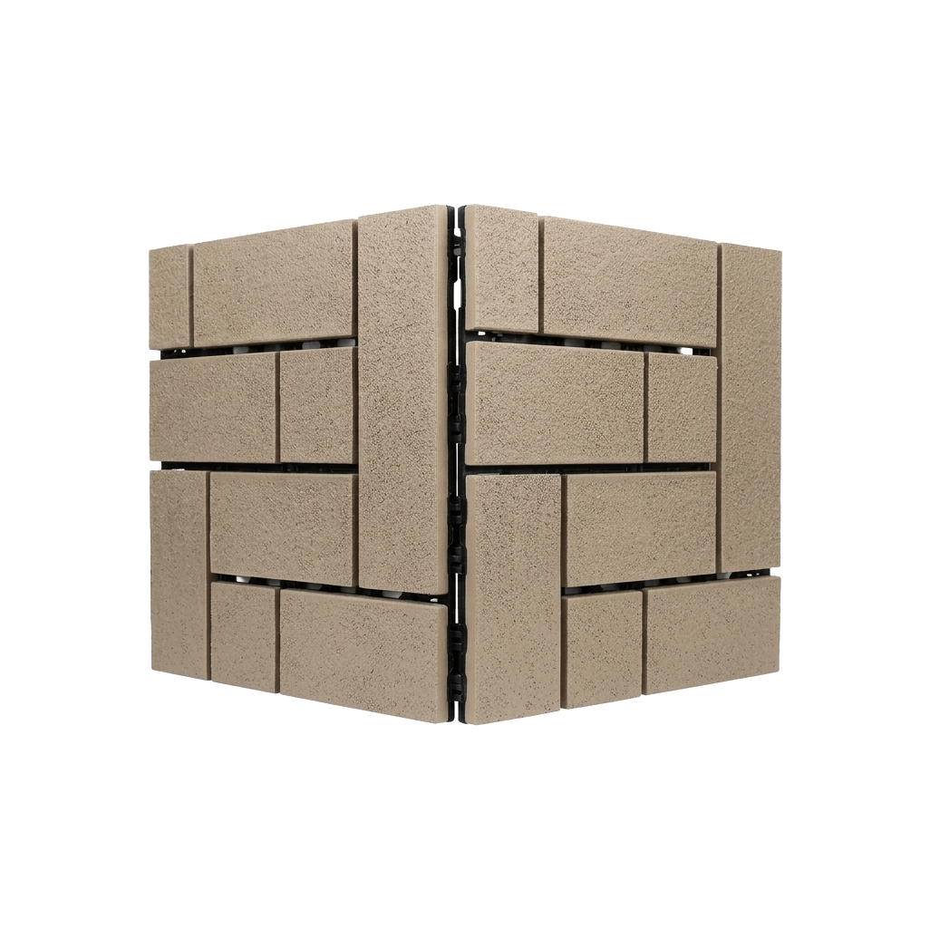 Interlocking Composite Deck Tiles - 300 x 300 mm