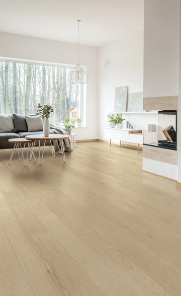 Oyster Engineered Hardwood Flooring - TCN101
